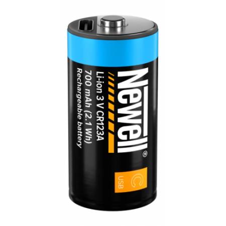 Newell CR123A USB-C - 2x akumulator/bateria CR123A, USB-C, 700mAh